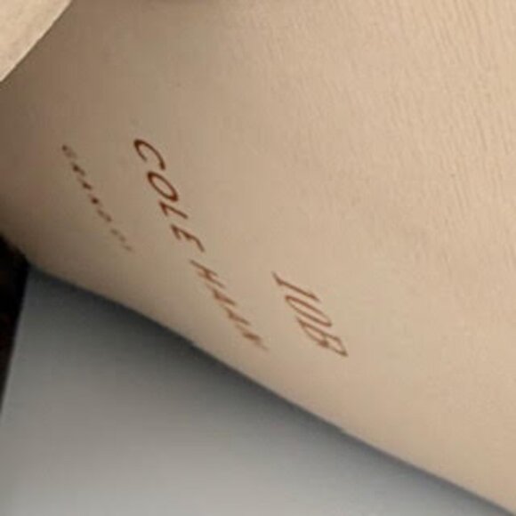 Cole Haan Grand.OS Leather Chelsea Ankle Boots Brown Women’s Size 10B - Picture 8 of 11